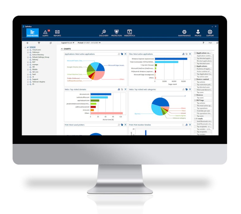 Veri Koruma ve İç Tehdit Önleme Yazılımı Safetica: İşletmenizin Güvenliği İçin Neden İhtiyacınız Var?